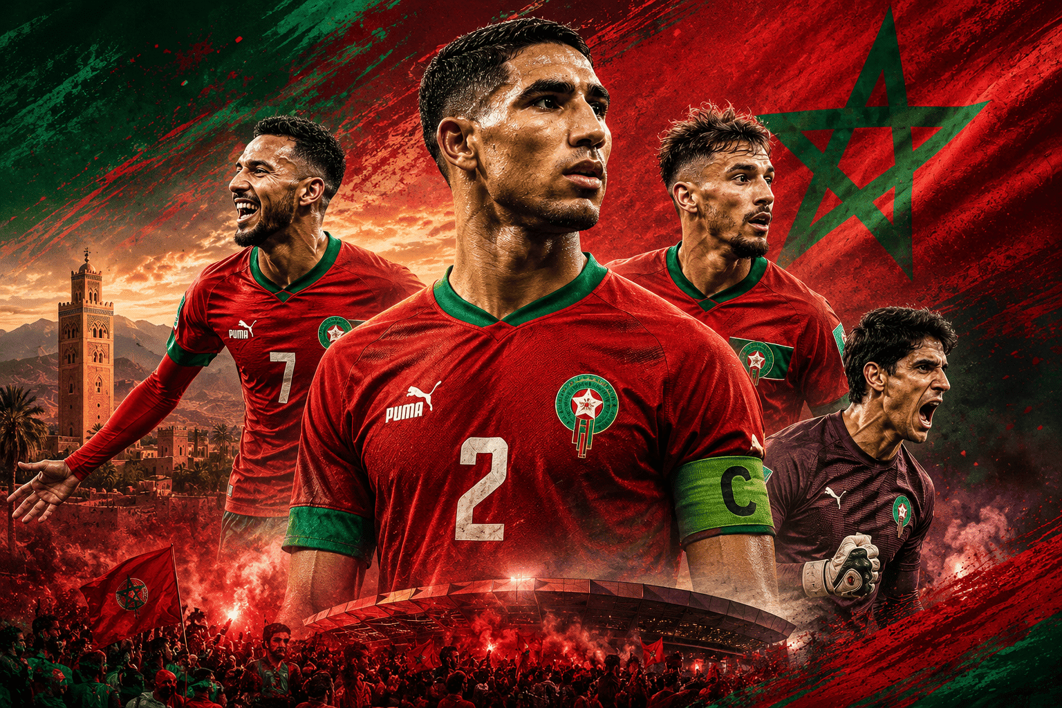 Como Marrocos chega para a Copa do Mundo de 2026: elenco, destaques e chances