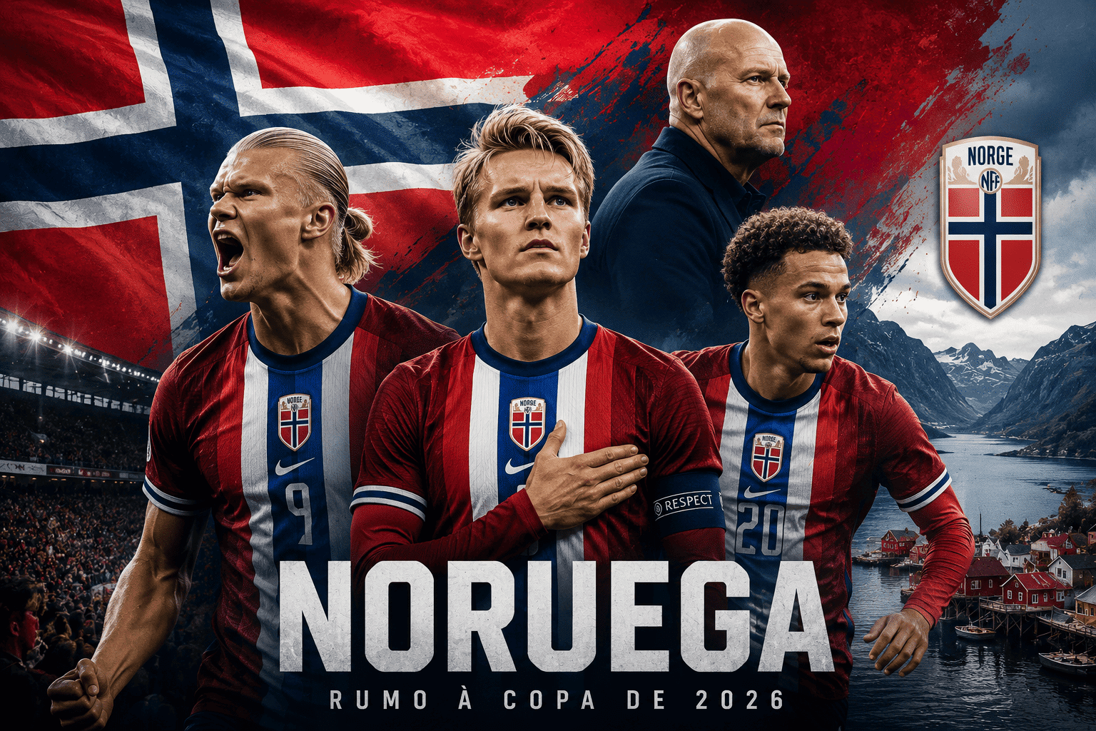 Como a Noruega chega para a Copa do Mundo de 2026: elenco, destaques e chances