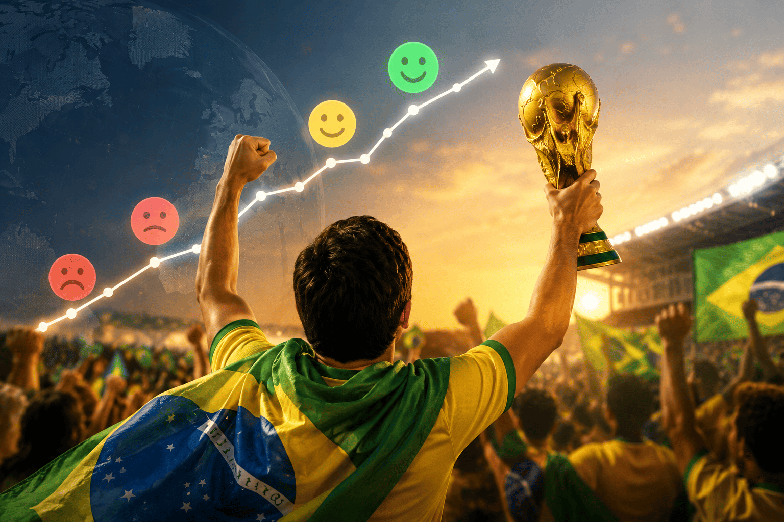 Como a Copa do Mundo afeta a felicidade de um país? A ciência pode explicar!