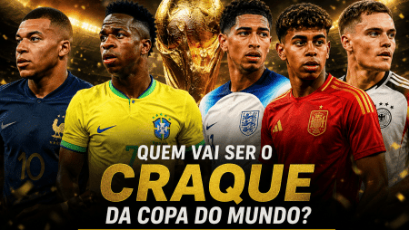 Quem será o craque da Copa do Mundo? Veja nossa lista de apostas!