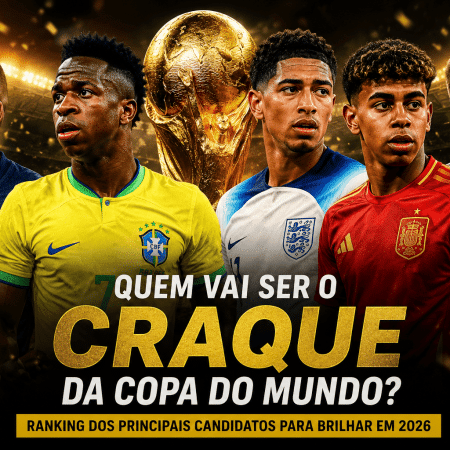 Quem será o craque da Copa do Mundo? Veja nossa lista de apostas!